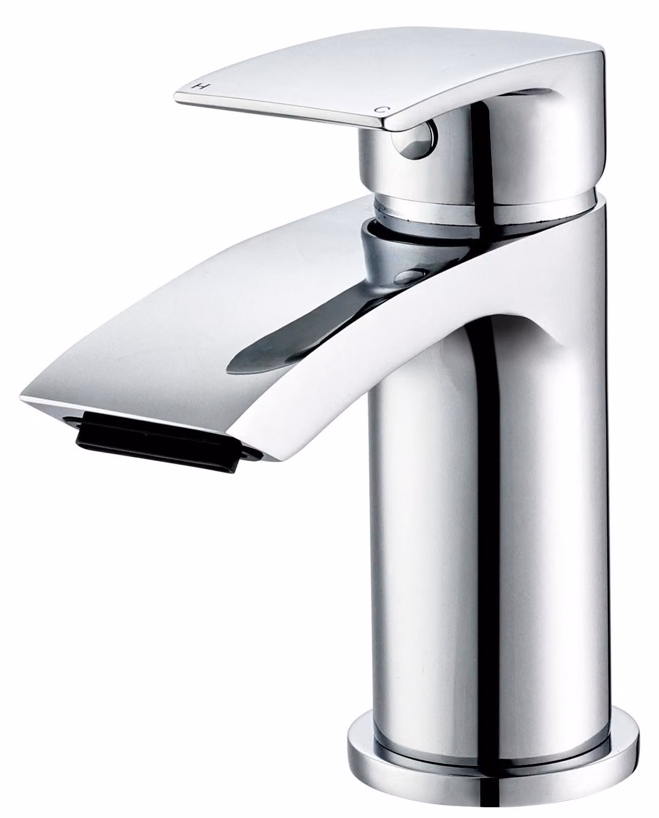 Miscelatore per bagno a cascata - Rubinetto in Vetroceramica ergonomico