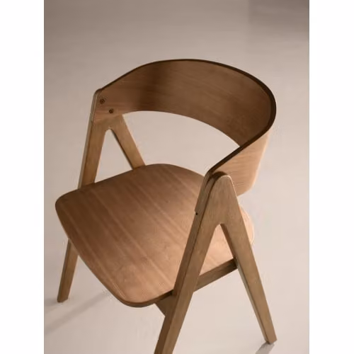 Sedia impiallacciata Folk Ikone - Casa