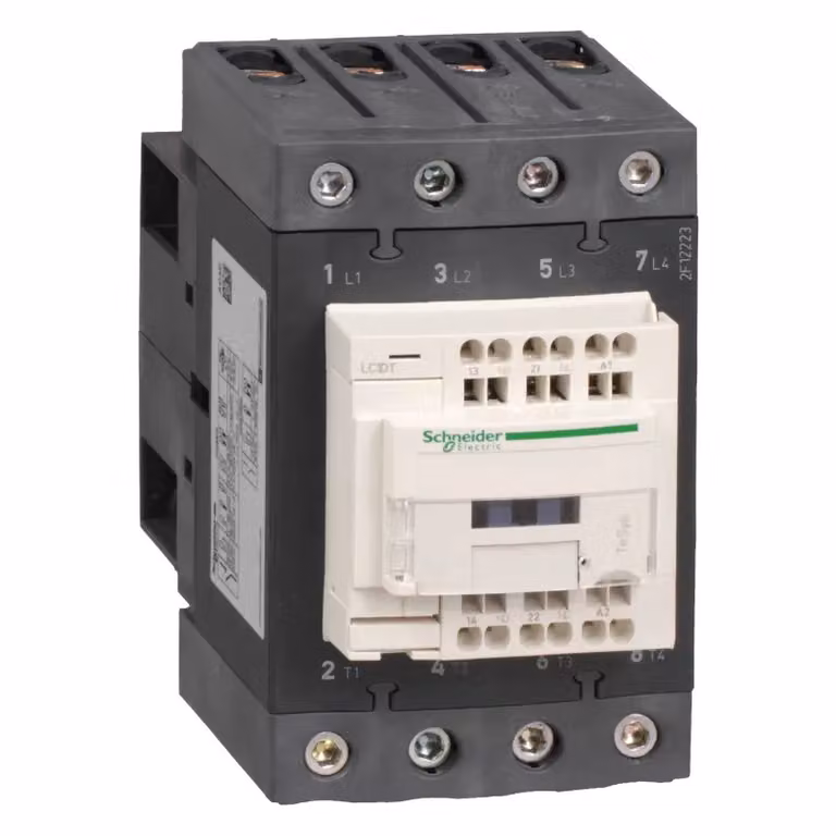 Schneider Electric Contattore LC1D 4 poli, +1S+1Ö, bobina 48 V CA LC1DT60A3E7