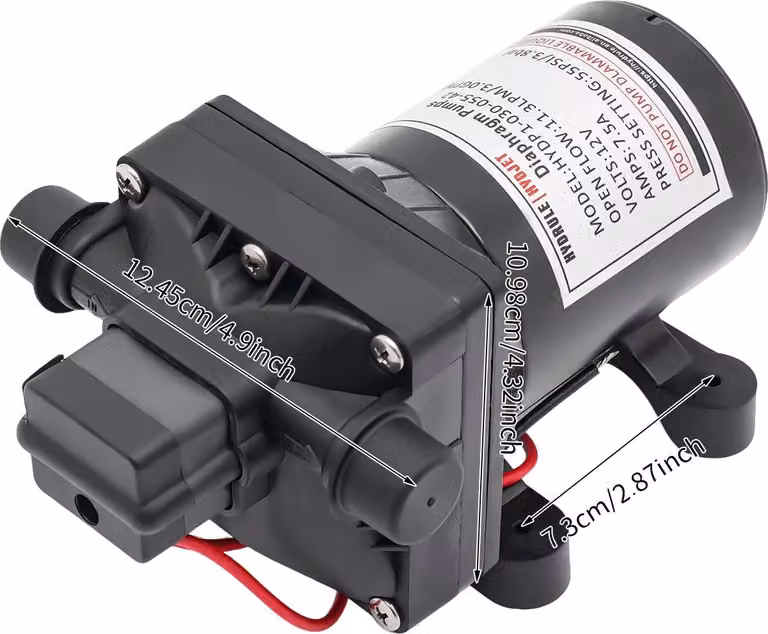 Pompe a membrana, autoadescanti, ad alta efficienza, colore nero