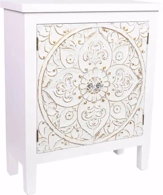 Credenza in legno con 2 porte 68x27,5x82