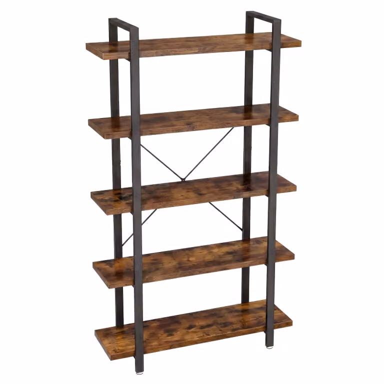VASAGLE Libreria Stabile a 5 Ripiani | SONGMICS HOME