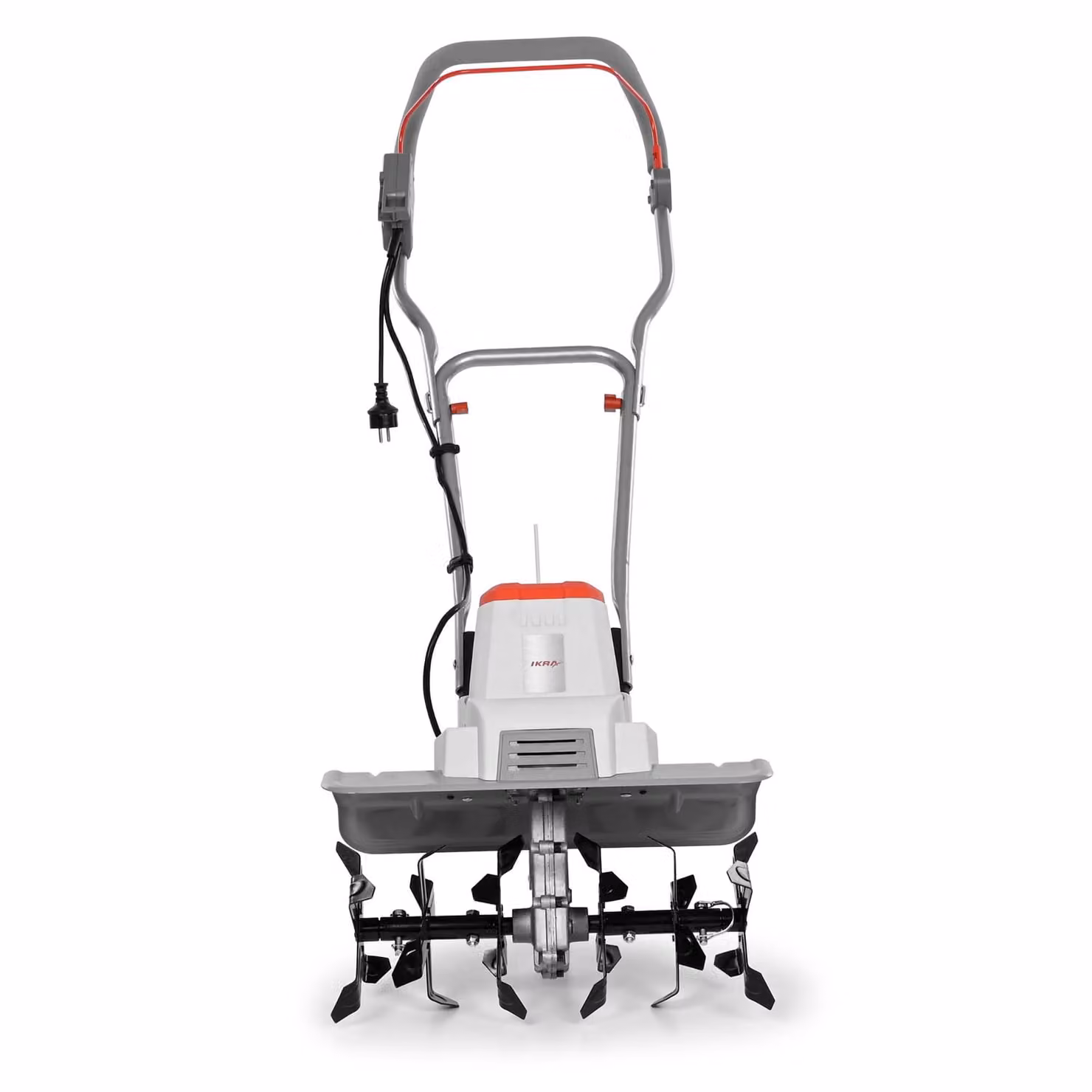 Motozappa elettrica IKRA IEM 1500 | 1500 W | Larghezza di lavoro 32–45 cm | Profondità di lavoro fino a 20 cm | Manico pieghevole | Ruota di trasporto