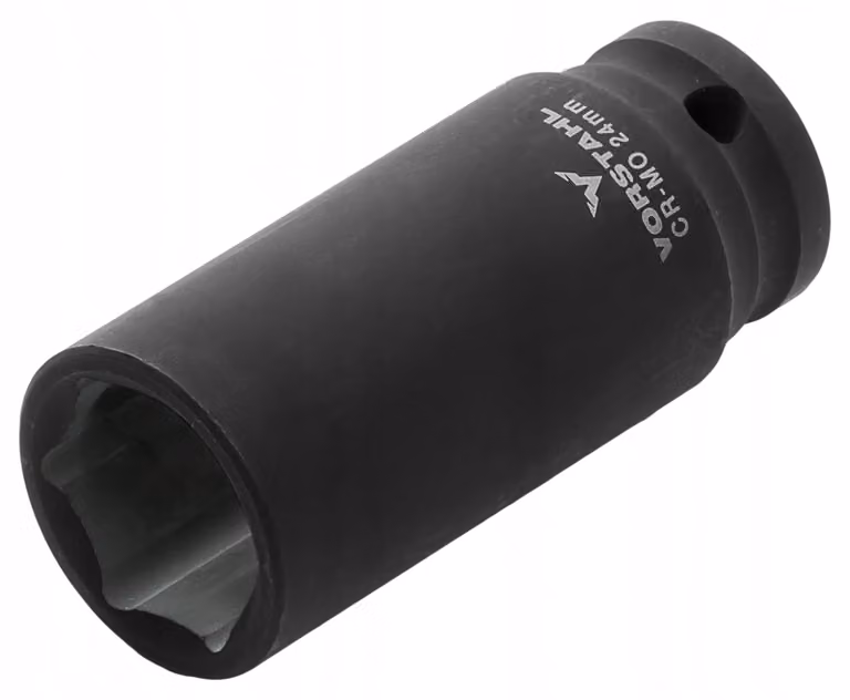 Bussole per avvitatore a impulsi Vorstahl, 1/2 di pollice, esagonale, 22 mm