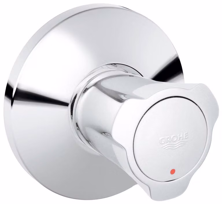 Robinet encastré GROHE Costa, marquage rouge, profondeur d'encastrement 20-200mm, chrome, 19807001, 19807001