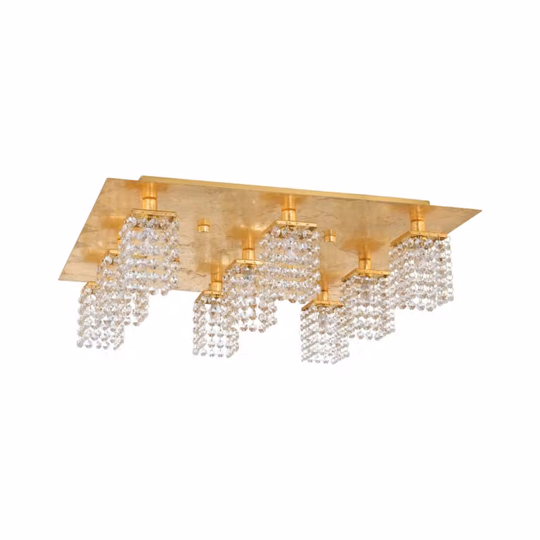 EGLO 97722 PYTON GOLD Plafoniera LED chiara G9 9x3W