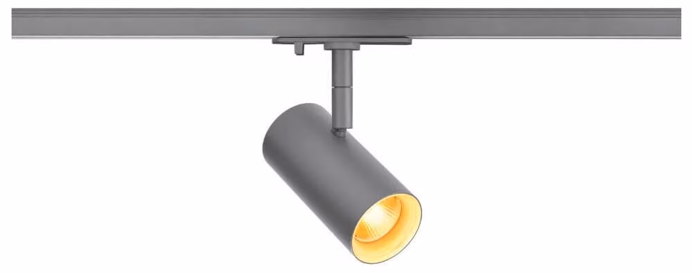 SLV 1007643 NOBLO SPOT, 1 LED spot rotondo 3000K, 6,2W, bordo di uscita, 32°, grigio