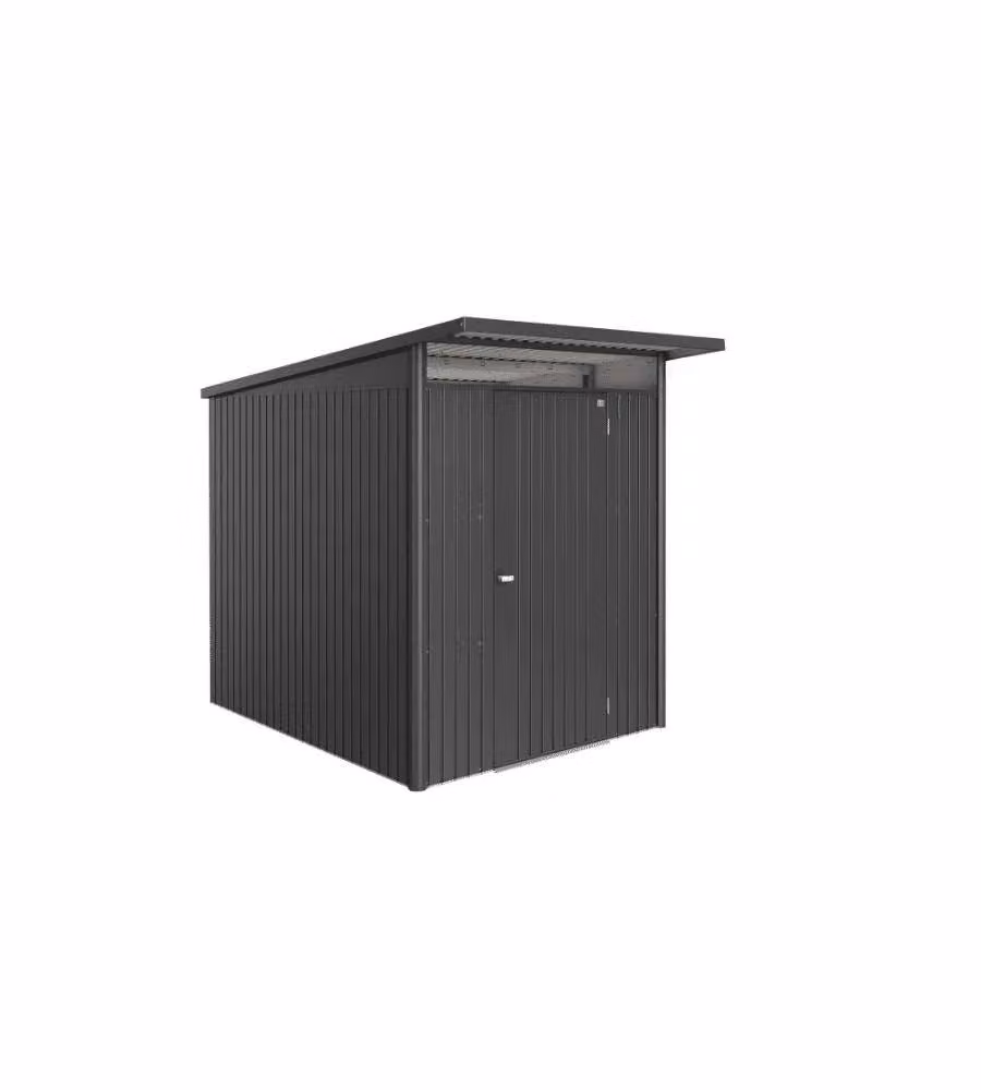 Biohort Casetta da Giardino in Metallo Grigia 180x260x218 cm
