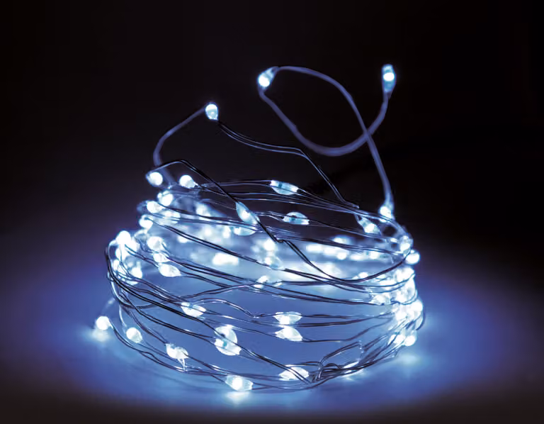 Faro a filo 160 LED - bianco freddo - interno + esterno - AX9720730