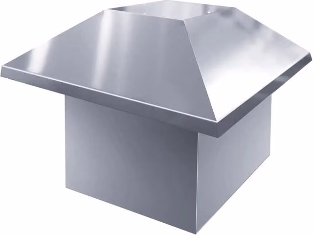 KUBIC MOTORE PER ESTERNO - cm 46x42 - Inox - 1.000 m3/h