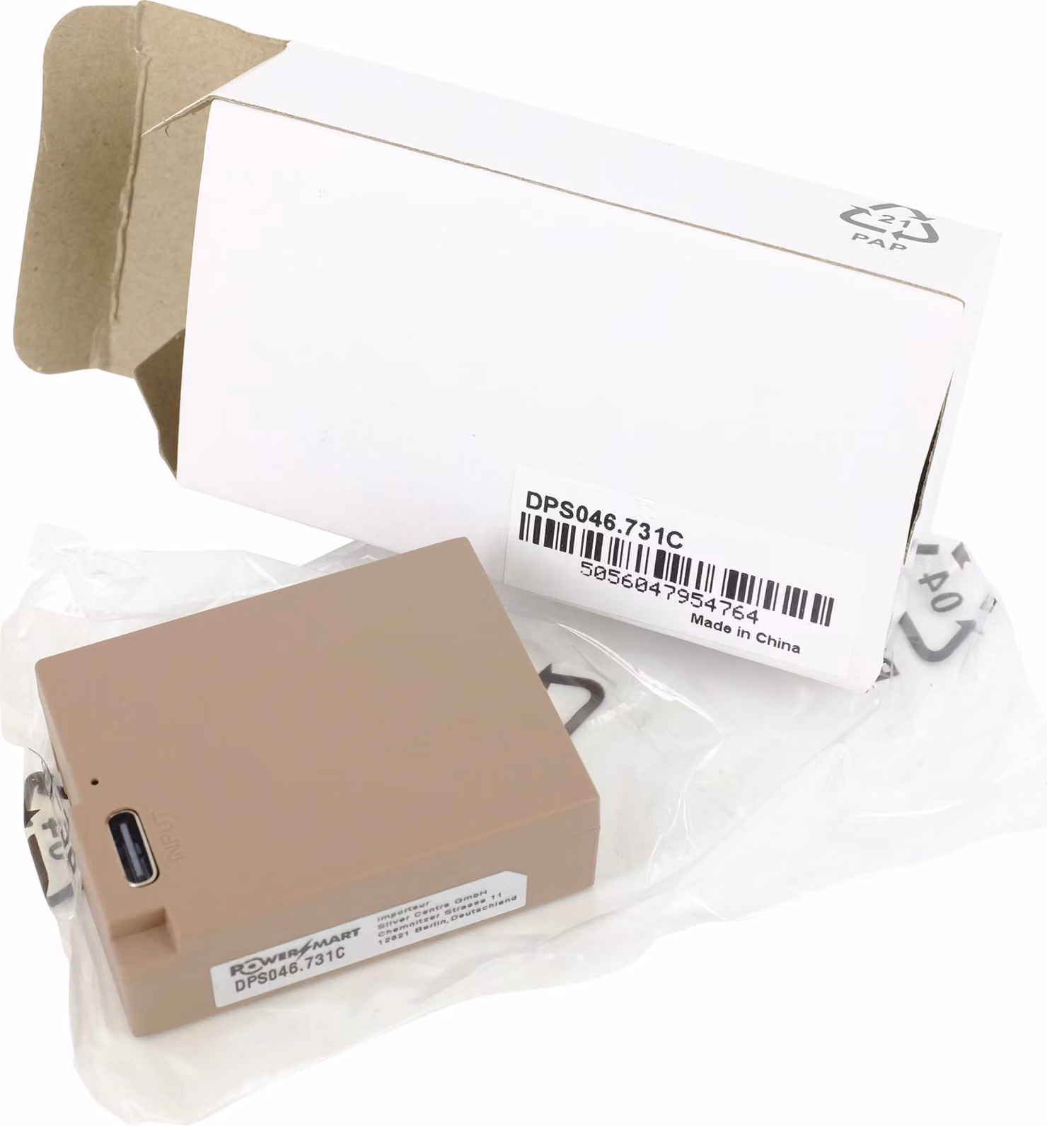 Batteria PowerSmart 1050mAh per PANASONIC Lumix DMC-GH2S LEICA Leica V-Lux 4 BP-DC12