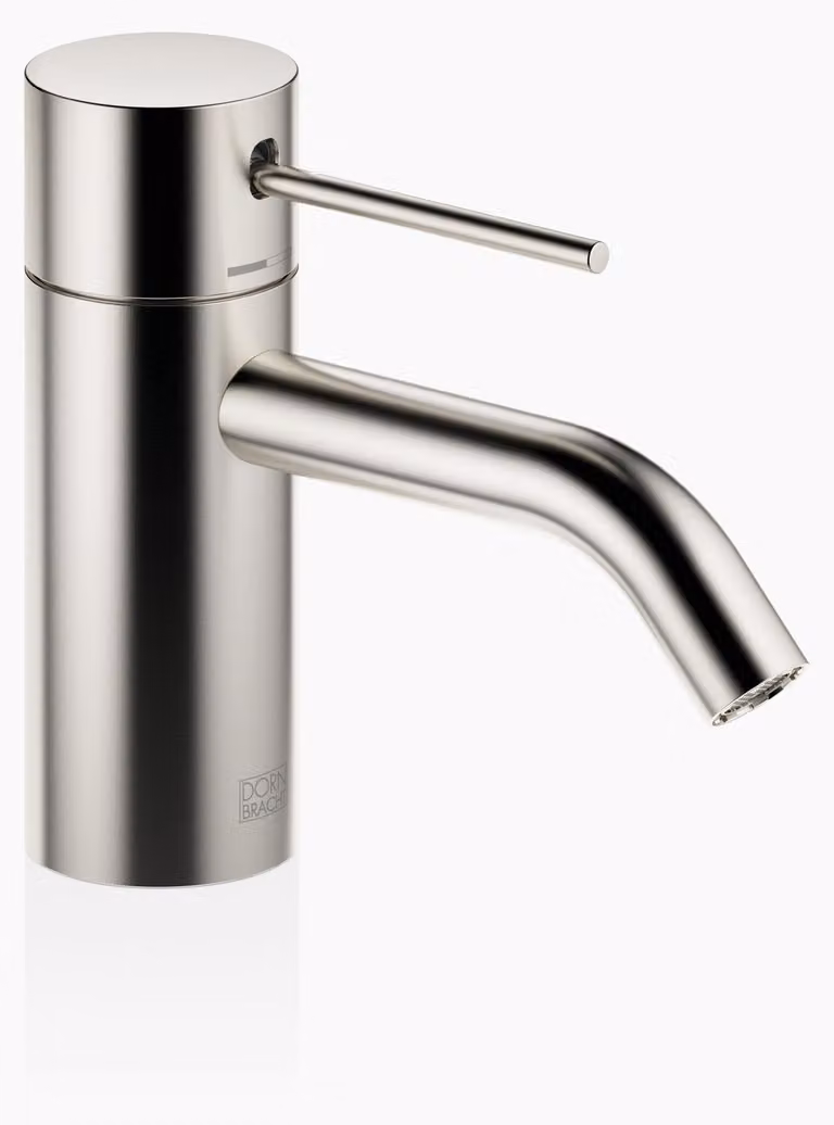 Dornbracht META Mitigeur monocommandé pour lavabos sans vidage, saillie 125mm, bec fixe, 33526662-06, 33526662-06