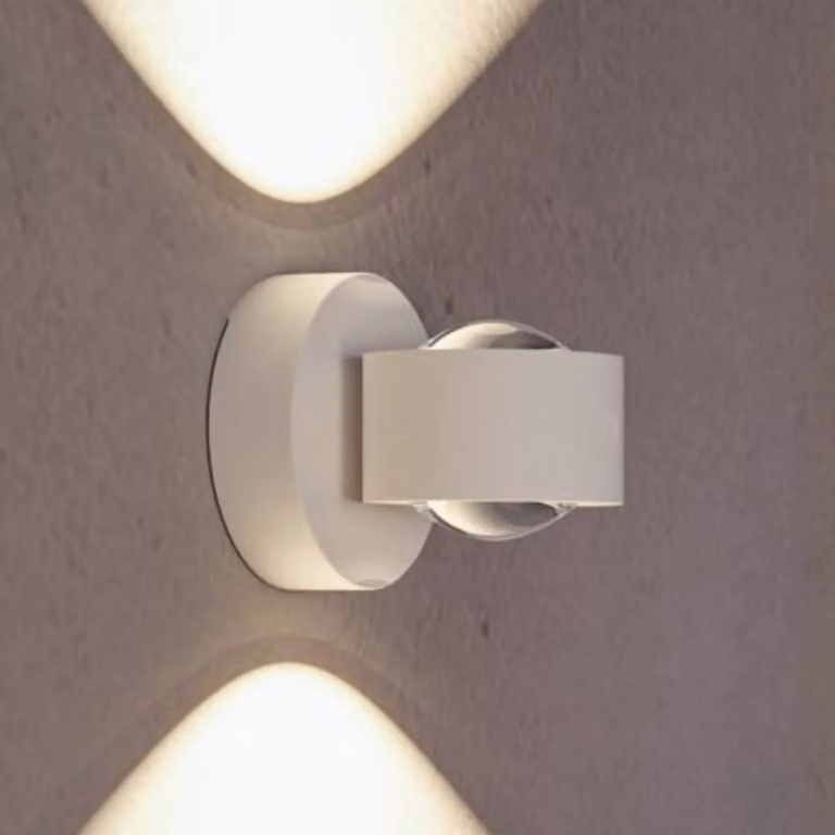 Paulmann Applique da esterni Zorik, dimmerabile, Bianco / Opale, Bagno, Plastica, Moderno, Applique da esterni