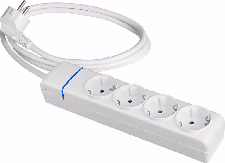 Striscia di prese con 4 prese senza interruttore Solera 8014p 250 V 16 A (1,5 m)