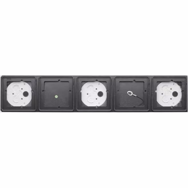 Scatola da incasso Gira 5f Sistema 106 bianco traffico (laccato) 5505902