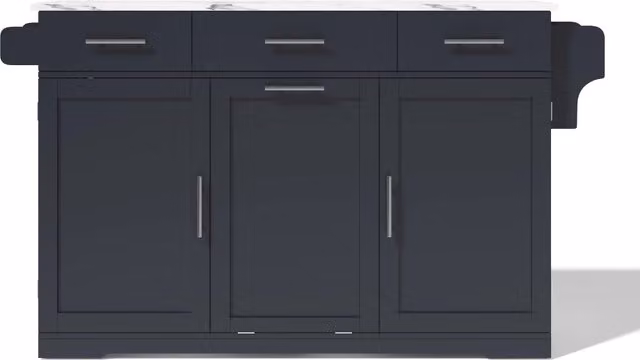 Mobile da cucina con cassetti ¨C Minimal ¨C Legno effetto rovere, 136x50x92cm