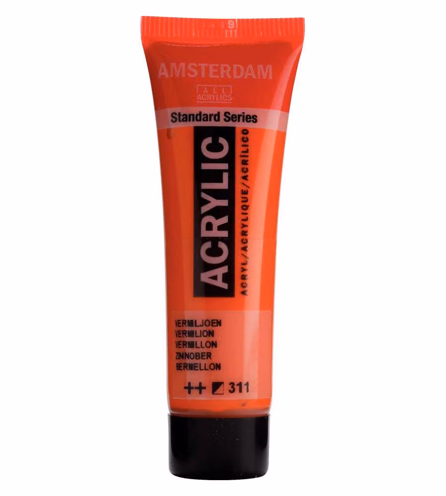 Colore acrilico Amsterdam 20 ML Vermiglione