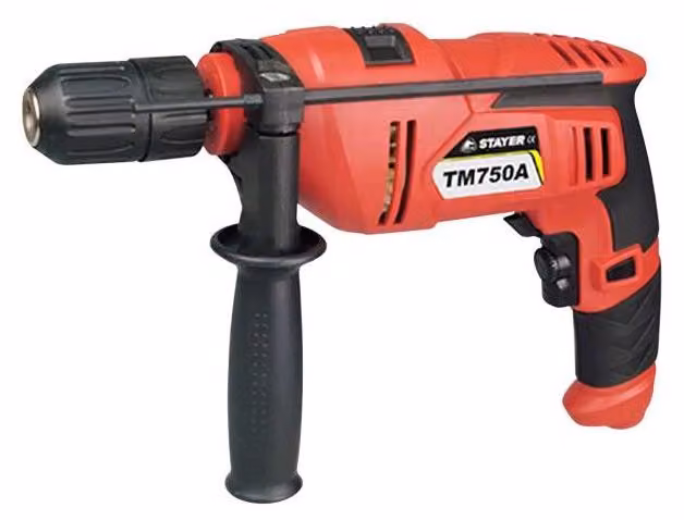 Trapano a percussione TM 750 AK, 750W, valigetta, STAYER