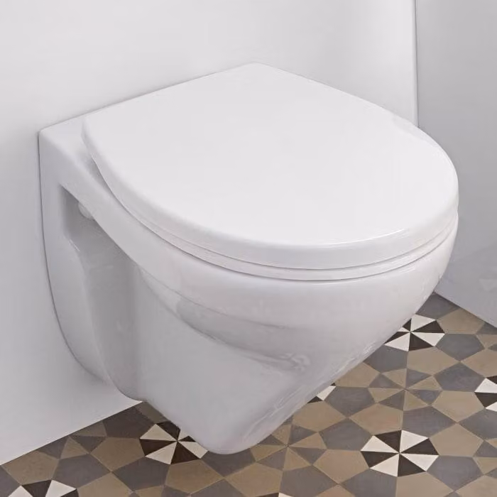 Villeroy & Boch O.novo - Wc sospeso con sedile SoftClosing, DirectFlush, bianco alpino 7682HR01