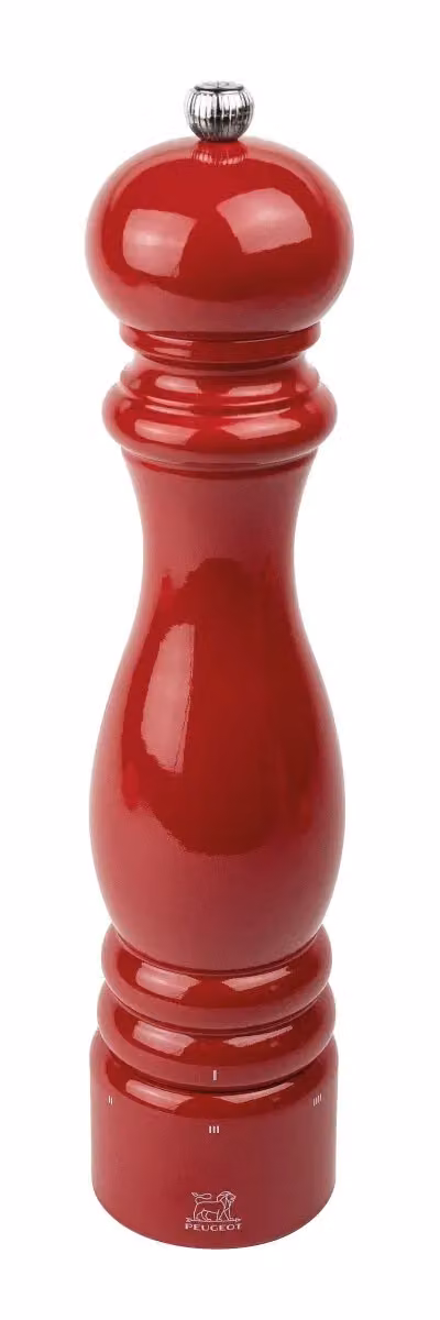 Macina pepe in legno rosso, H 30cm