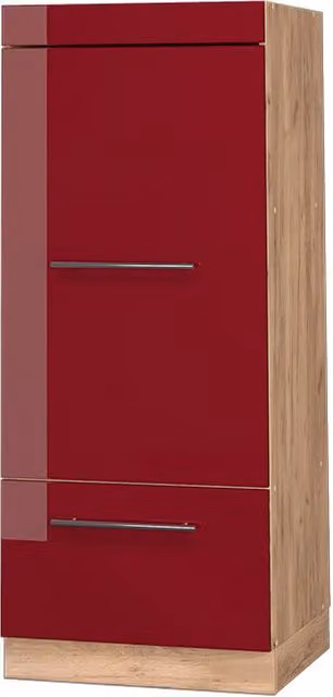 Mobile cucina dispensa Fame-Line Bordeaux lucido/Rovere dorato 60 cm Vicco