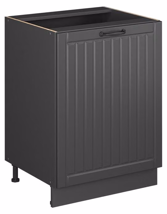 Mobiletto base cucina Vicco Fame-Line Grigio scuro/Antracite 60 cm 1 anta senza piano di lavoro, Model 65157