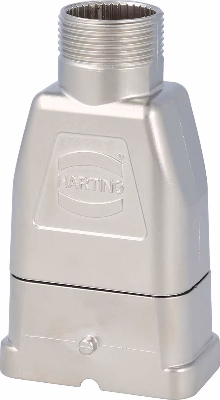 HARTING Han Q EMC Contenitore con terminale in PE, 1xM25 uscita cavo diritta, per 1 staffa (nella parte inferiore) EMC
