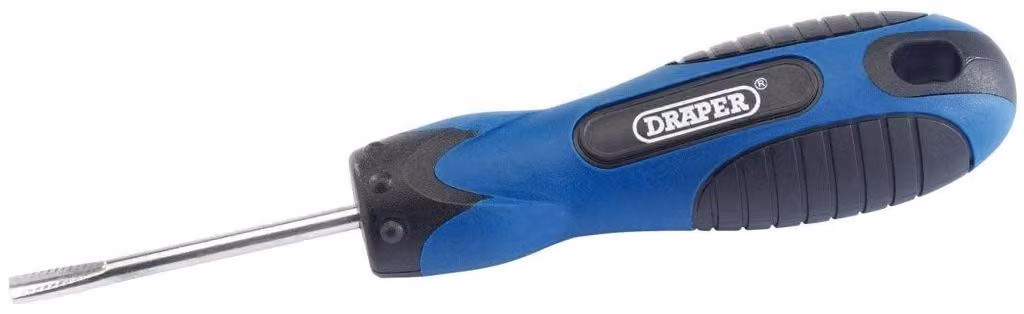 Draper 50998, punteruolo con impugnatura ergonomica, 40 mm, colore blu