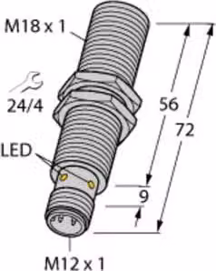Sensore Turck BI8-M18E-VP6X-H1141 4605226