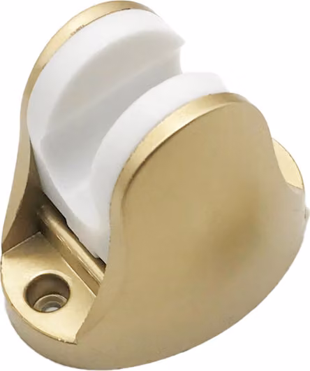 INF Supporto per soffione doccia dorato, staffa regolabile