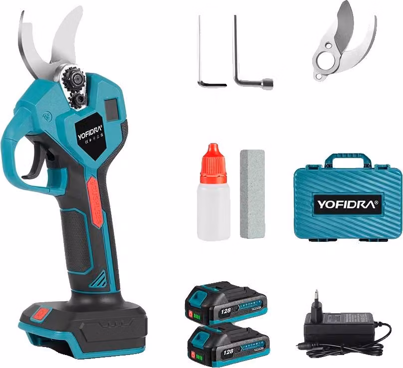 Potatori elettrici, motore brushless, design ergonomico, 2 batterie