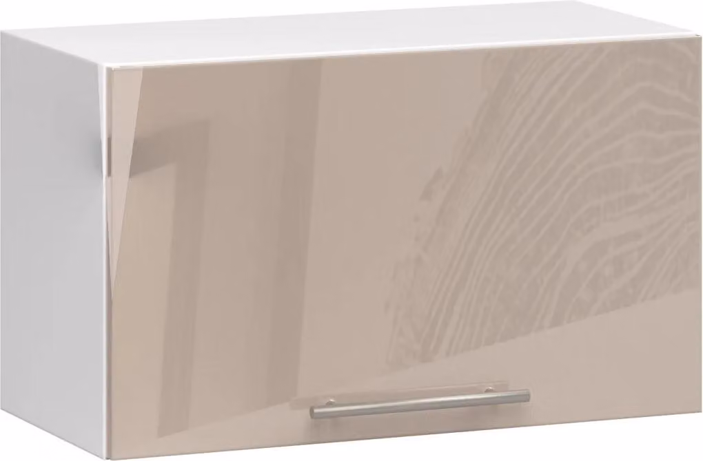 Cappa aspirante VERMINA 60 cm - bianco / cappuccino lucido