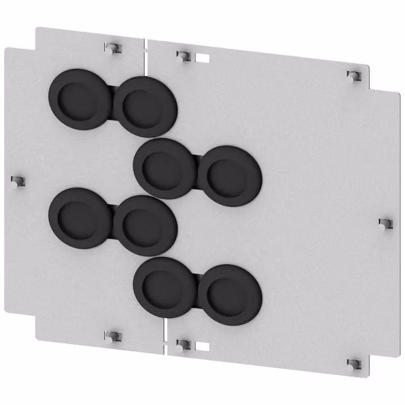 Siemens SIVACON S4 Coperchio per collegamento posteriore 3VL4 (400 A), a 4 poli, modulo inseribile, montaggio fisso 8PQ50003BA74