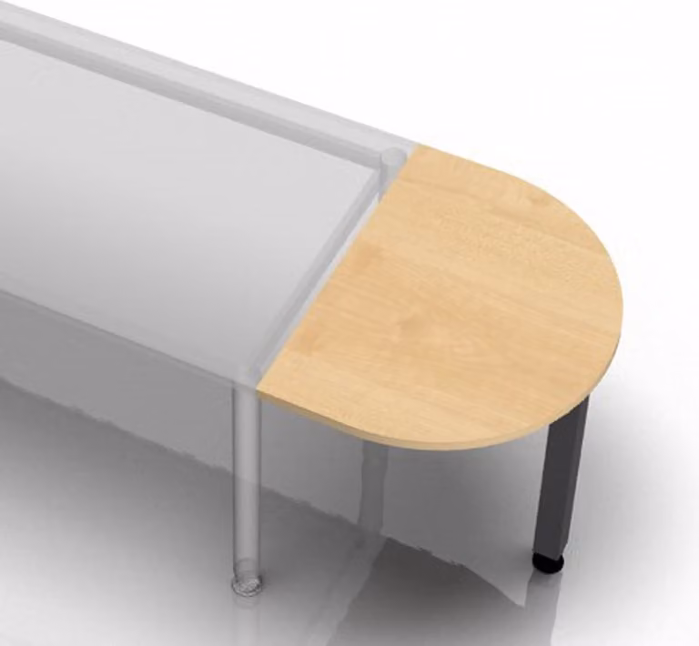 RA60 G - Tavolino da appoggio 60x80 in acero