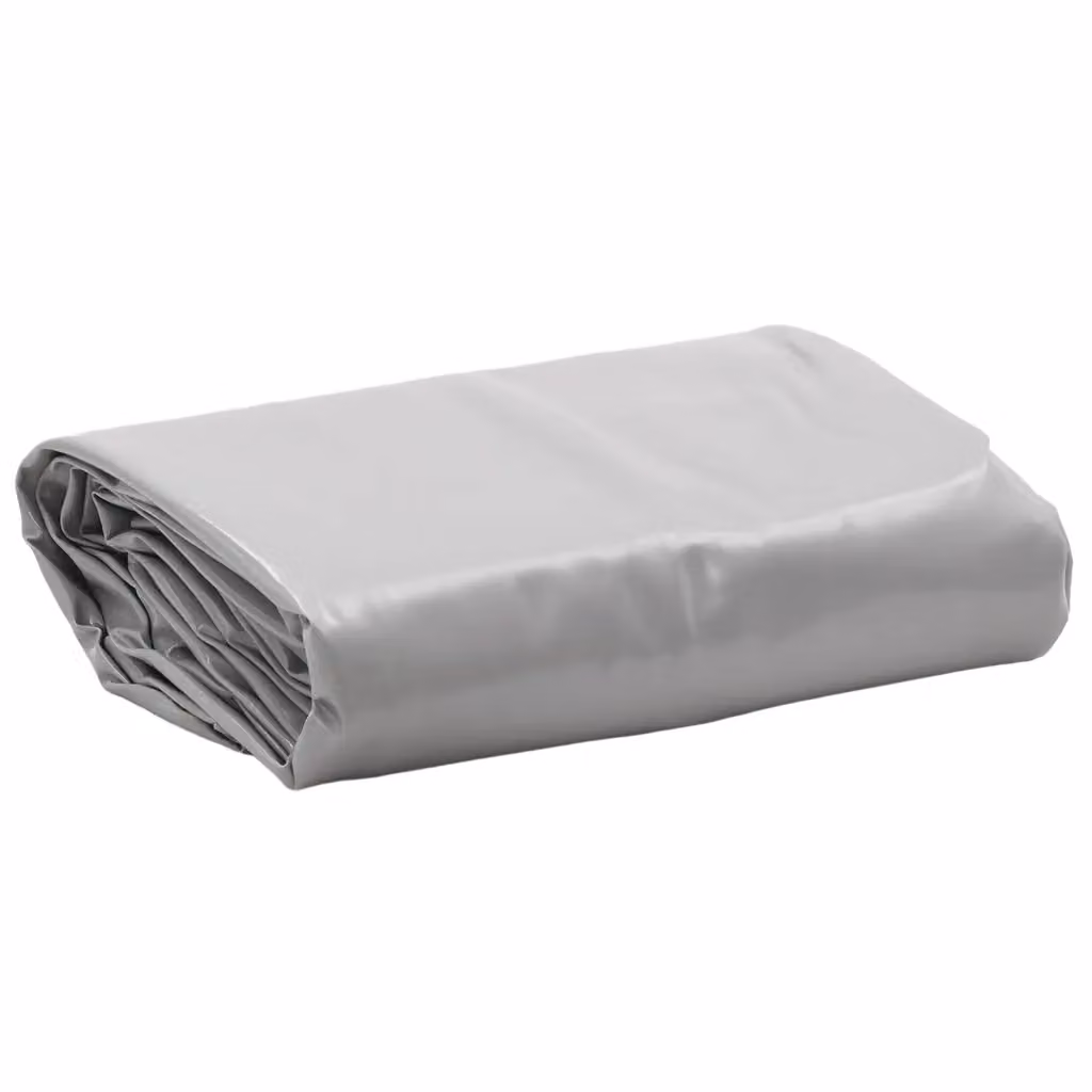 Telone in PVC grigio vidaXL 1,5 x 2 m