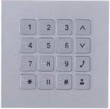 Modulo Tastiera Alfanumerica Dahua Technology DHI-VTO4202F-MK per Videocitofono Serie VTO4202F colore Argento