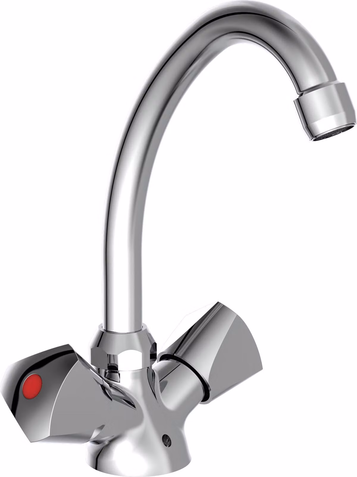 SCHÜTTE Miscelatore per lavabo a 2 maniglie SAVINO cromo