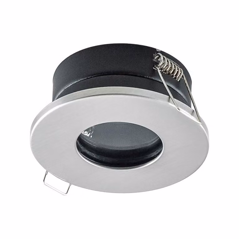 EVN Da incasso a soffitto, modello rotondo EDS (V2A) IP65 GX5.3 12 V, diametro di incasso 68 mm