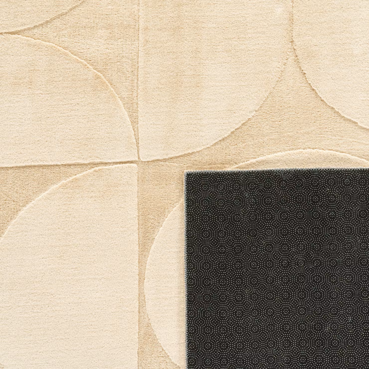Tappeto in pelliccia sintetica Lelystar beige L: 150 cm, P: 80 cm – 3