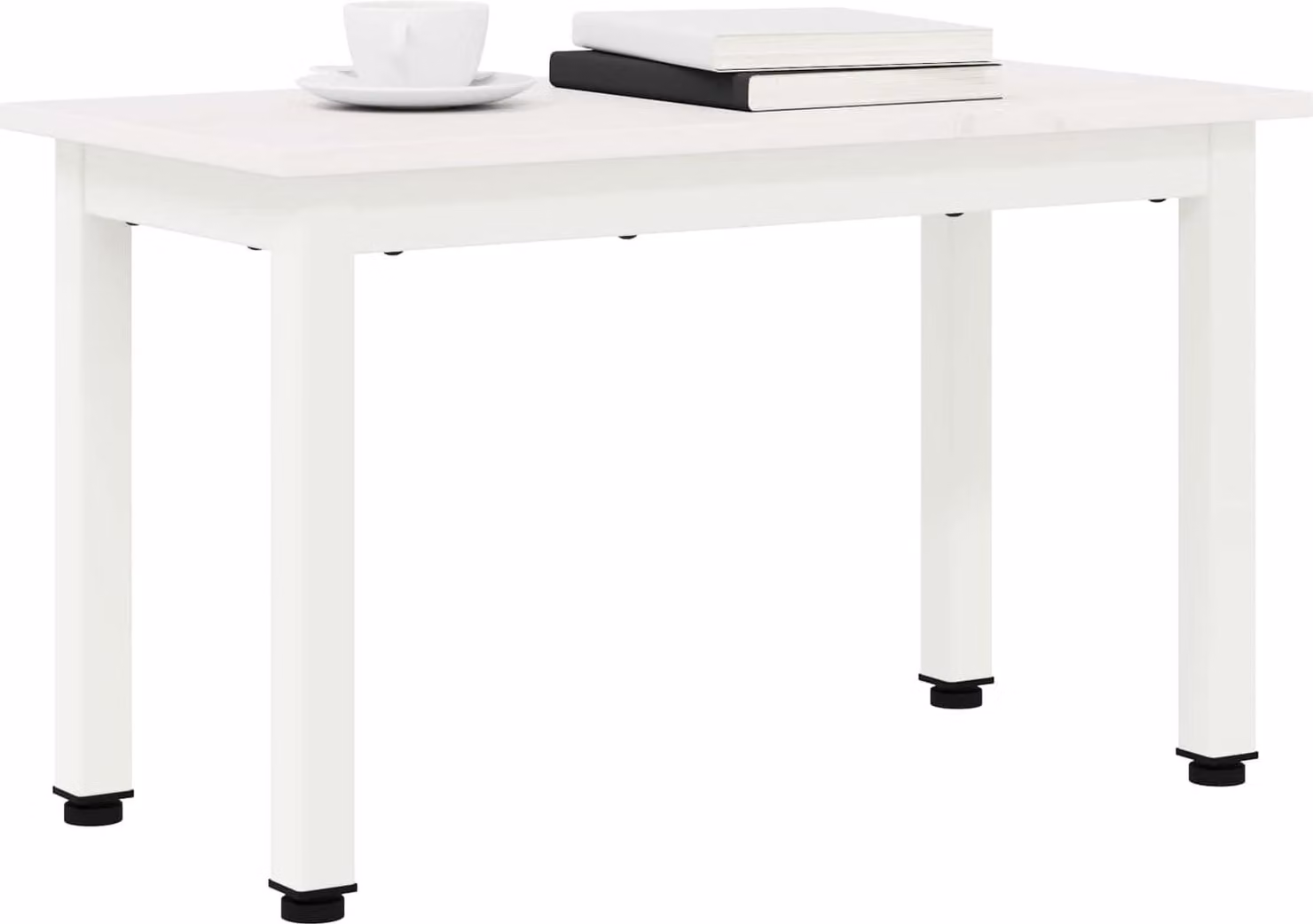 SYFAX™ Tavolino da salotto Bianco 60 x 30 x 36 cm Pino massello