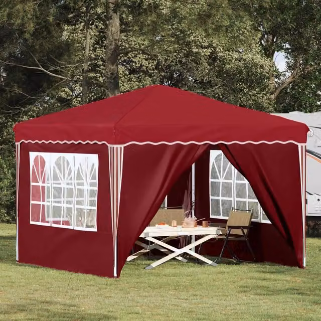Tenda per feste a pop-up 288 x 288 x 245 cm Borgogna 42019774