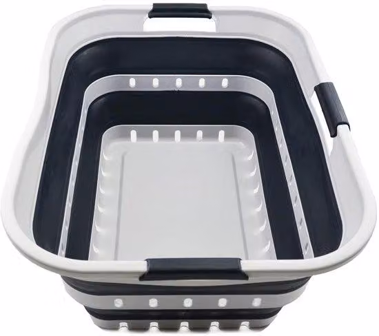 Contenitore per rifiuti di grandi dimensioni - Senza BPA - 1 pezzo - 58 x 44,6 x 27 cm.