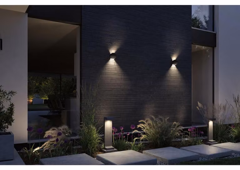 Applique Paulmann Concrea, 2x5,5 W, 2x250 lm, 3000 K, IP65