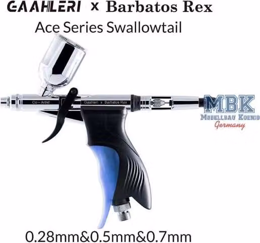 GAAHLERI GAA-42564 Serie Airbrush Ace GHAC-Swallowtail&Barbatos Rex