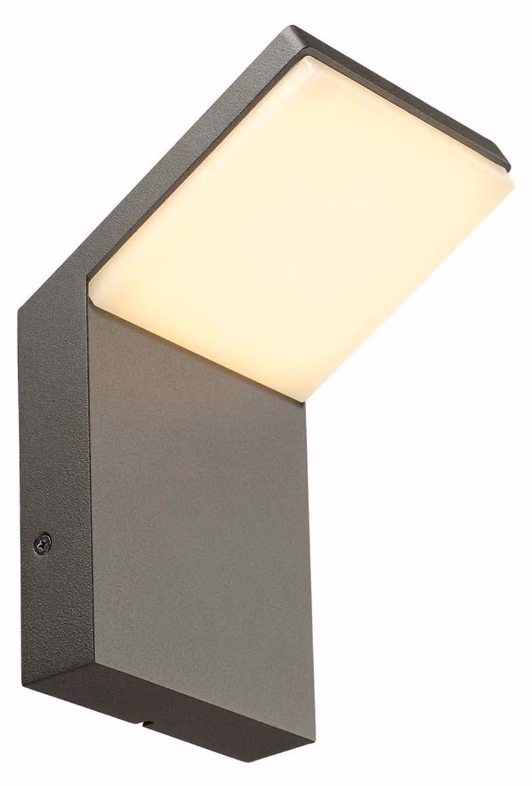 Ordi LED applique antracite IP44 alluminio