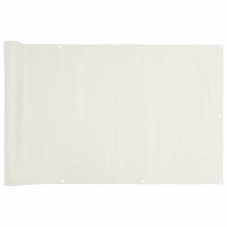 Paravento da Balcone Bianco 700x120 cm in PVC