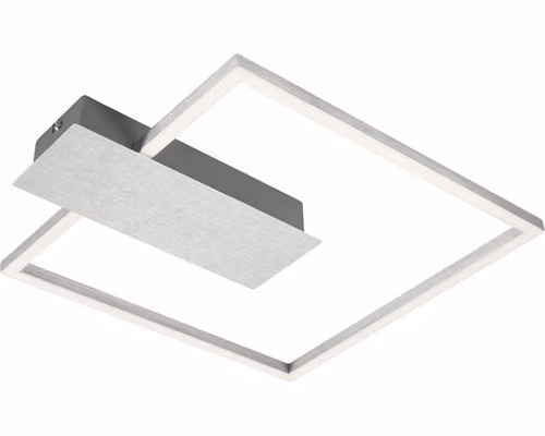 Apparecchio LED a soffitto Briloner Nico 12 W 1400 lm 3000 K alluminio
