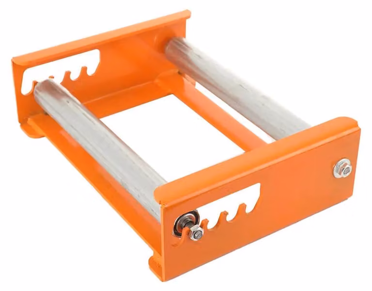 Arrotolatore per cavi in acciaio - Supporto per l'avvolgimento dei cavi - Capacità di carico: 200 kg - 5 posizioni - Adatto per bobine di cavi da 180 a 480 mm - Larghezza: 36 cm - Struttura fissa
