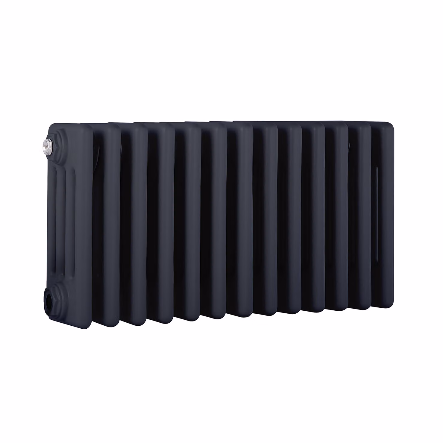 Radiatore Orizzontale a Colonne (4 Colonne) 300mm x 605mm - Blu (Regal Blu) - Regent