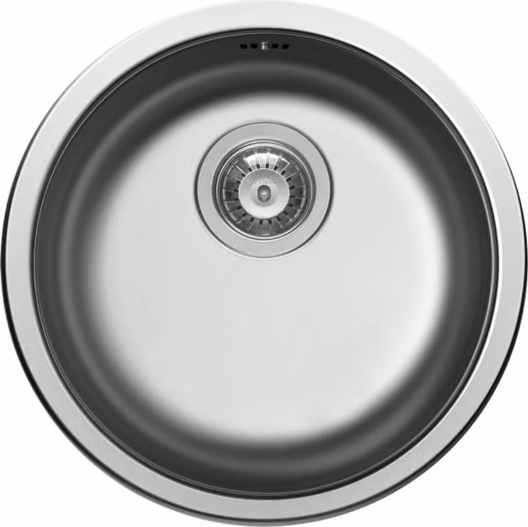 Lavello da incasso Pyramis CR a vasca tonda in acciaio inox 100034704